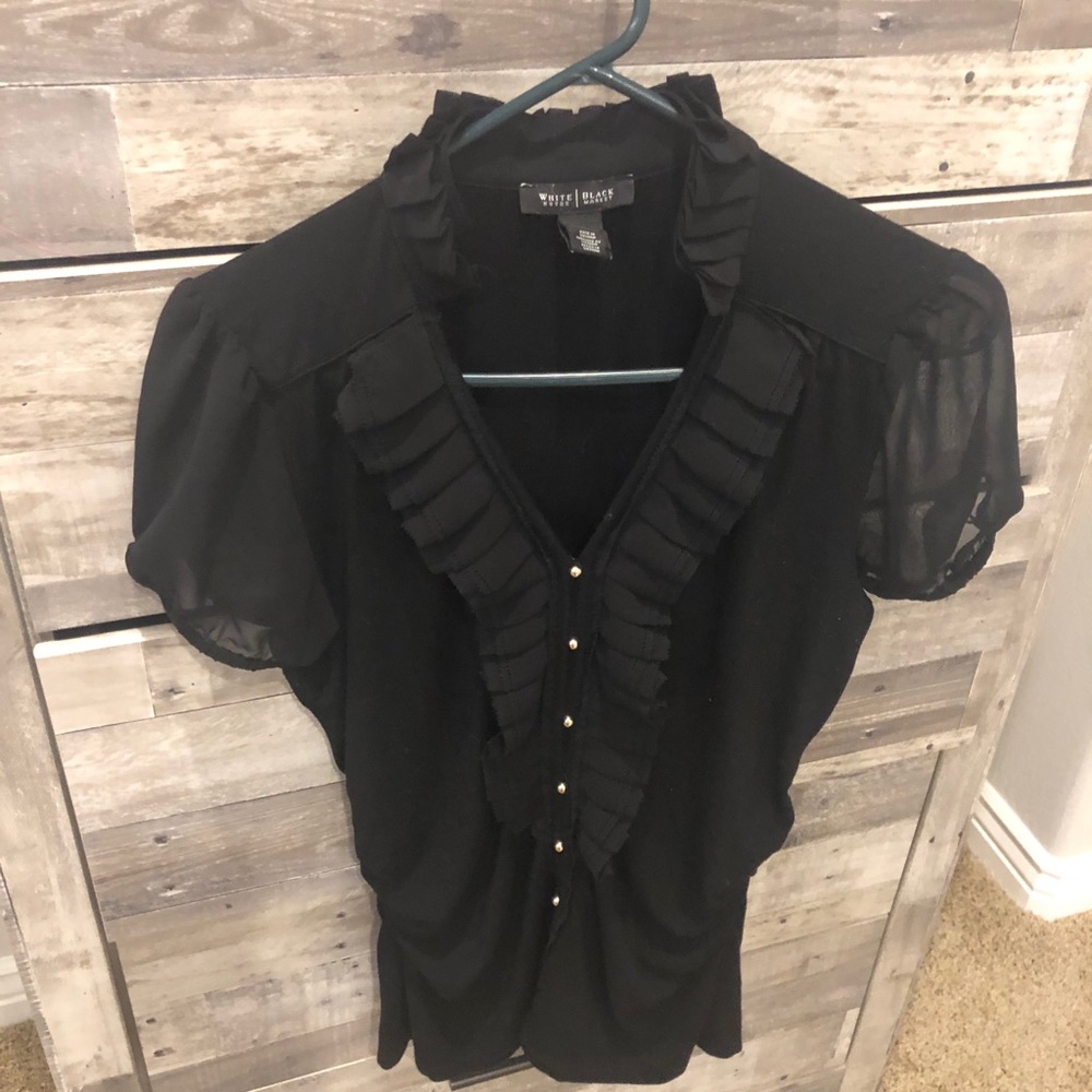 WHBM Black Top